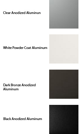 Aluminum Color Options