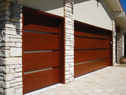 Custom Wood Garage Door