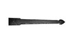 24" Elegance Rustic Solid Aluminum Flat End Hinge