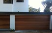 Modern Style Custom Wood Garage Door