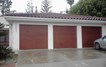 Small Modern Style Custom Wood Garage Door