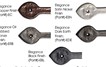 10" Elegance Traditional Spear End Hinge Iron