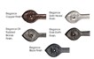 10" Elegance Spear End Pull Handles; Solid Aluminum