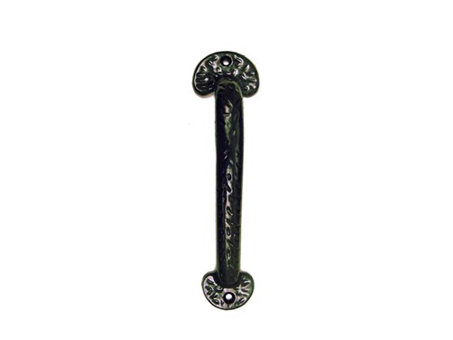 9" Colonial Bean End Iron Pull Handle