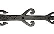 22" Barcelona Style Aluminum Hinge