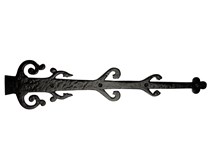 22" Barcelona Style Aluminum Hinge