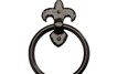 6" Aluminum Fluer de LIS Ring Pull