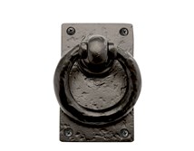 3 1/2" Solid Aluminum Ring Pull w/ 3"x 5" base