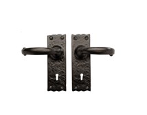 6" Traditional Handle Set w/ Key hole ( non-operating)