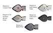 6" Traditional Handle Set w/ Key hole ( non-operating)