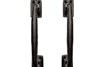 10 1/2" Square End Pull Handle ; Solid Aluminum