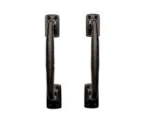 10 1/2" Square End Pull Handle ; Solid Aluminum