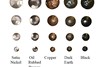 3/4" / 1 1/4"  / 1 3/4"  / and 2" Carriage House Round Clavos