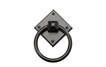 4-1/2" Mission Diamond Ring Pull; Rigid; Solid Aluminum