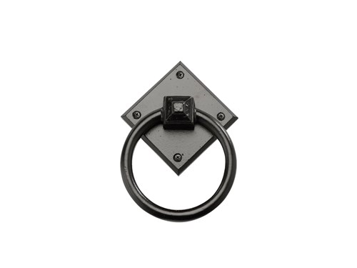 4-1/2" Mission Diamond Ring Pull; Rigid; Solid Aluminum