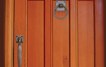 14.5 in. Rustic Mission Pull Handles /w square backer plates