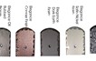 16" Rustic Spear End Faux Hinge; Solid Aluminum