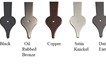 8-3/4" Spear end Lift Handle; Stamped Steel