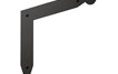 Stamped Steel 10" Spear end Angled Corner Bracket