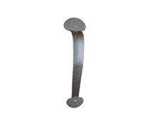 9" Colonial Bean End Pull Handle Stamped Steel