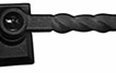 Twisted Locking L Handle Stamped Steel