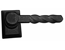 Twisted L Handle; Non Locking; Stamped Steel