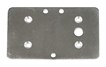 Latch Backer Plate for use w/ dual handles