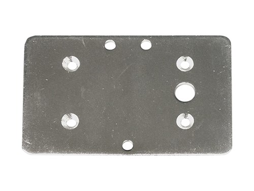 Latch Backer Plate for use w/ dual handles