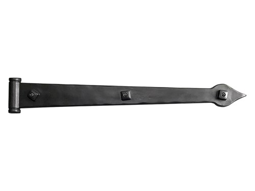 Traditional 16" Spear end Hinge w/ Butt Pin & Molded Clavos